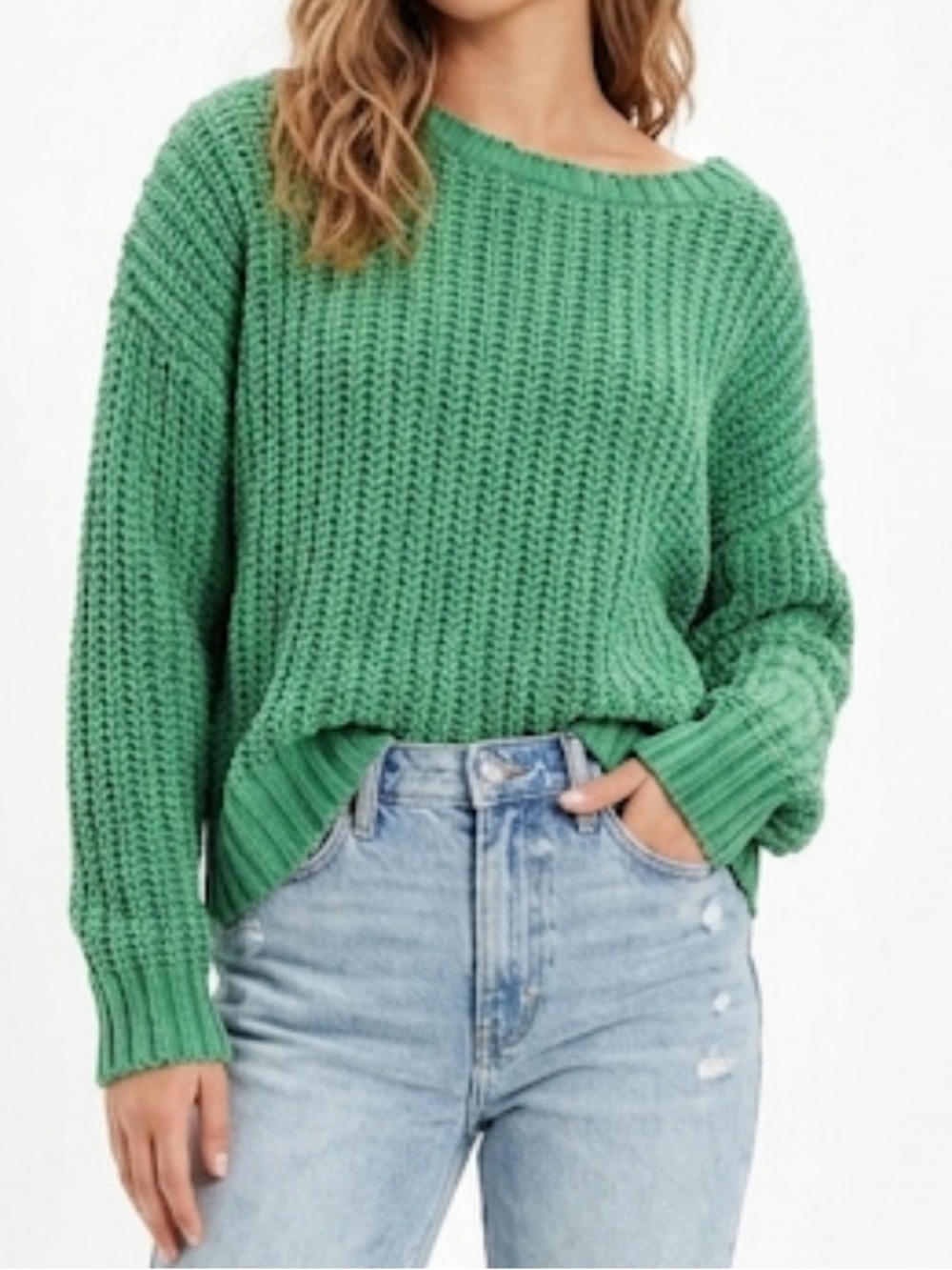 American Eagle Green over sized Sweater size XS